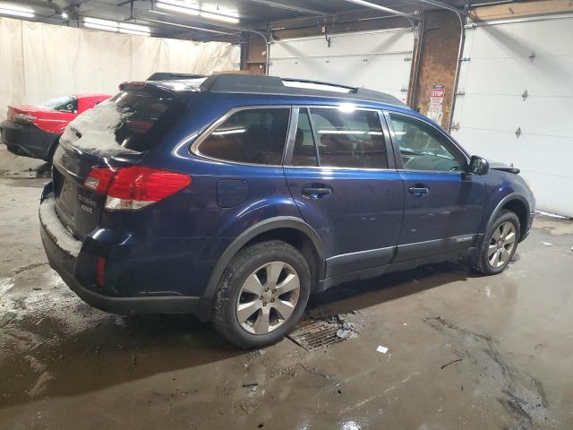 4S4BRBGC6B3420384 - 2011 SUBARU OUTBACK 2.5I PREMIUM BLUE photo 3