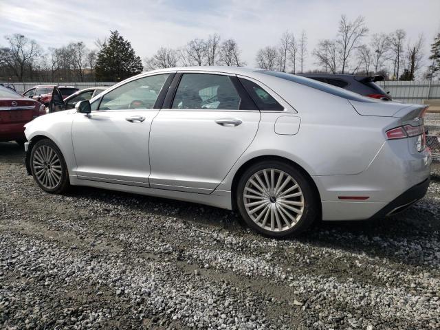 3LN6L5E99HR608600 - 2017 LINCOLN MKZ RESERVE SILVER photo 2