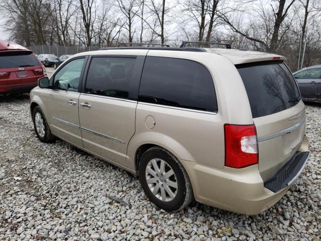 2C4RC1BG7ER409849 - 2014 CHRYSLER TOWN & COU TOURING TAN photo 2