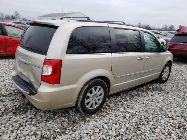 2C4RC1BG7ER409849 - 2014 CHRYSLER TOWN & COU TOURING TAN photo 3