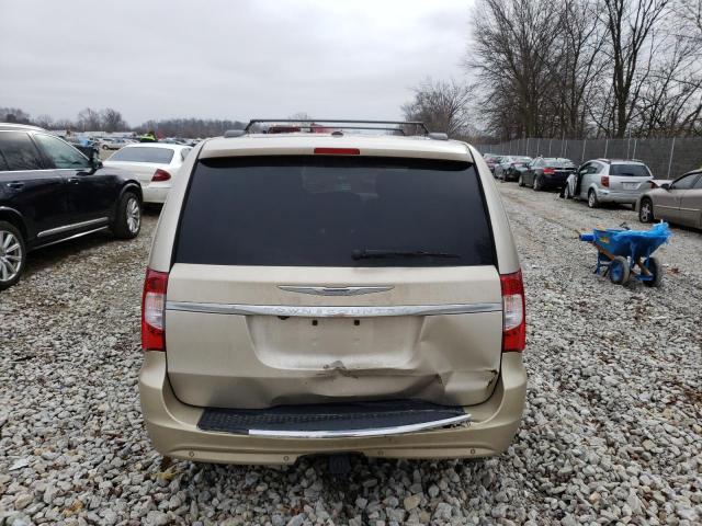 2C4RC1BG7ER409849 - 2014 CHRYSLER TOWN & COU TOURING TAN photo 6