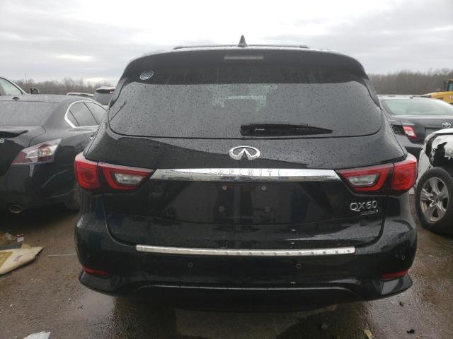 5N1DL0MN6KC527357 - 2019 INFINITI QX60 LUXE BLACK photo 6