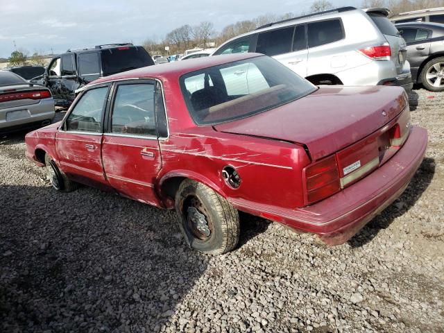 1G3AJ55M5T6389892 - 1996 OLDSMOBILE CIERA SL MAROON photo 2