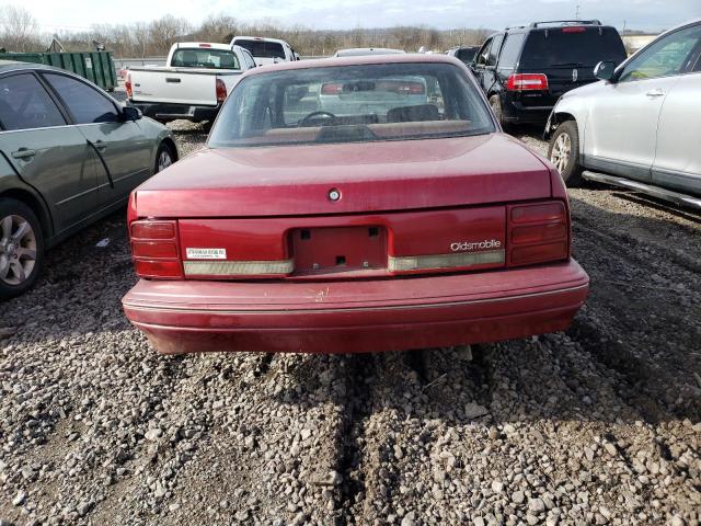 1G3AJ55M5T6389892 - 1996 OLDSMOBILE CIERA SL MAROON photo 6