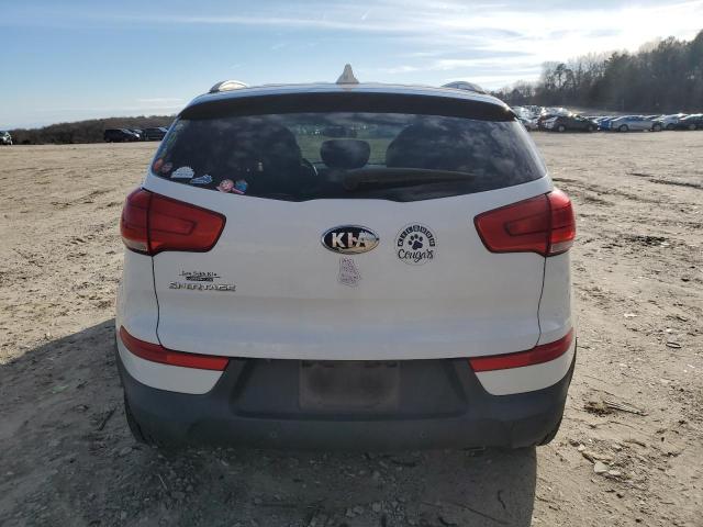 KNDPB3AC7E7611757 - 2014 KIA SPORTAGE BASE WHITE photo 6