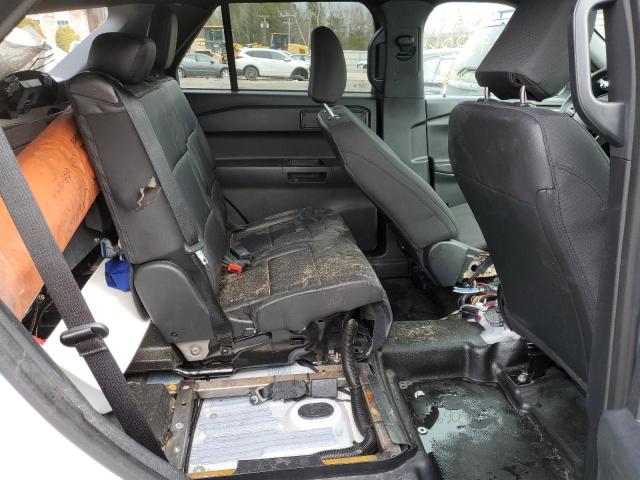 1FM5K8AB0MGC22707 - 2021 FORD EXPLORER POLICE INTERCEPTOR Weiß Foto 11