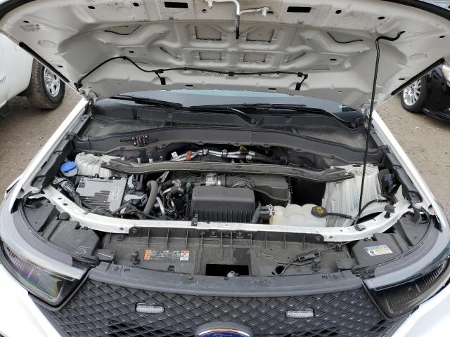 1FM5K8AB0MGC22707 - 2021 FORD EXPLORER POLICE INTERCEPTOR Weiß Foto 12