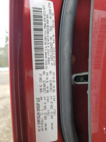 3C63DRJL5CG342937 - 2012 DODGE RAM 3500 LARAMIE BURGUNDY photo 12