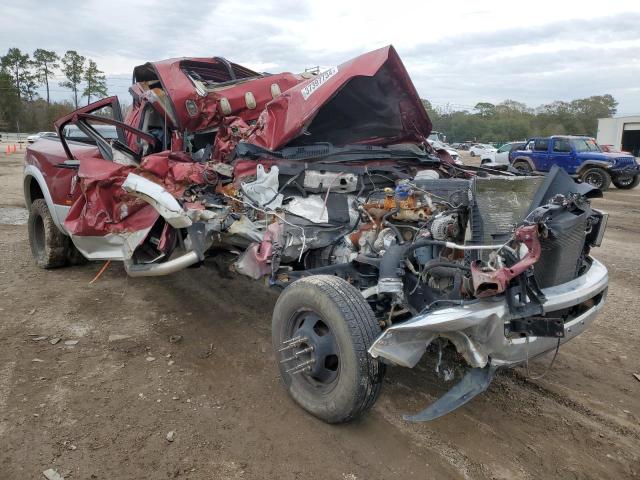 3C63DRJL5CG342937 - 2012 DODGE RAM 3500 LARAMIE BURGUNDY photo 4