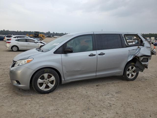 5TDZK3DC1ES506321 - 2014 TOYOTA SIENNA SILVER photo 1