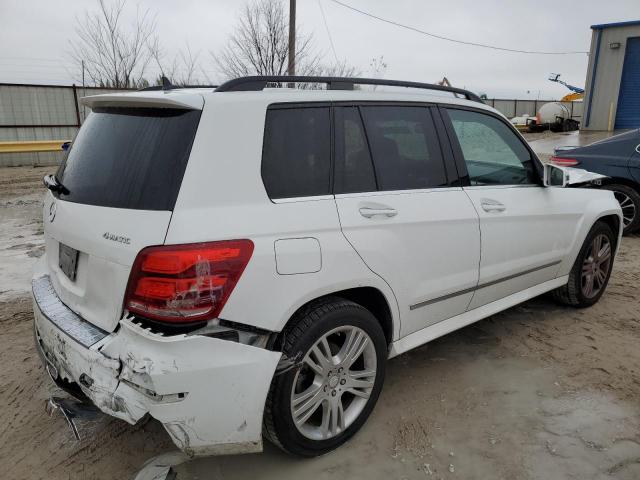 WDCGG8JB2EG299752 - 2014 MERCEDES-BENZ GLK 350 4MATIC WHITE photo 3