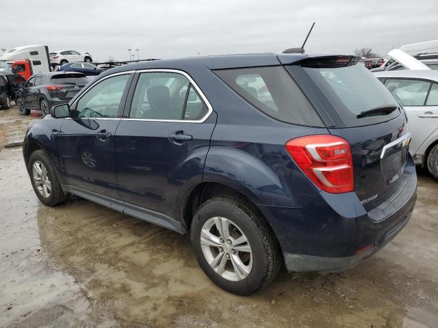 2GNALBEK4H1564159 - 2017 CHEVROLET EQUINOX LS BLUE photo 2