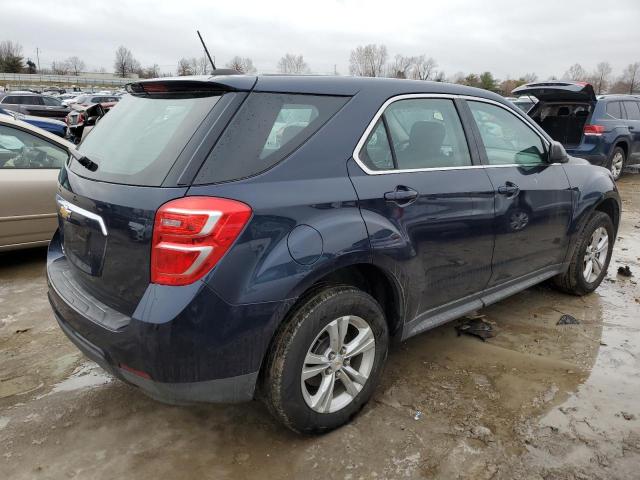 2GNALBEK4H1564159 - 2017 CHEVROLET EQUINOX LS BLUE photo 3