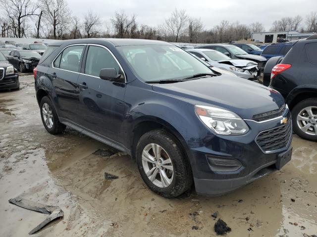 2GNALBEK4H1564159 - 2017 CHEVROLET EQUINOX LS BLUE photo 4