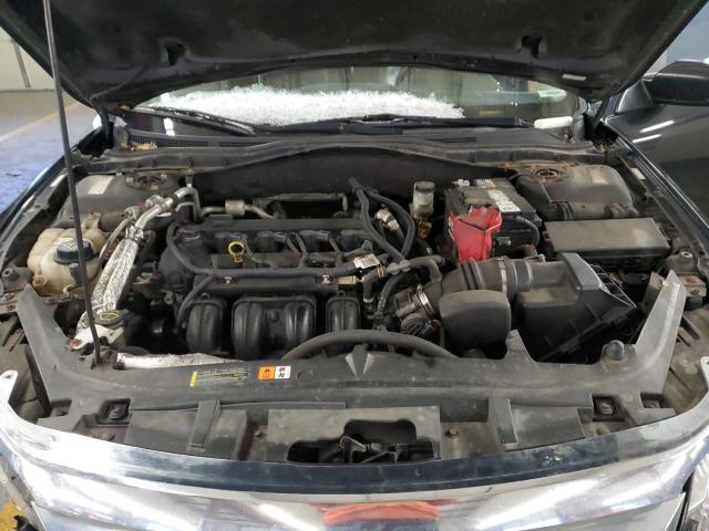 3FAHP0JAXBR285515 - 2011 FORD FUSION SEL BLACK photo 11