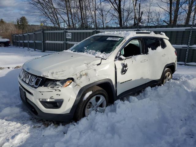 3C4NJDBB5LT101499 - 2020 JEEP COMPASS LATITUDE WHITE photo 1