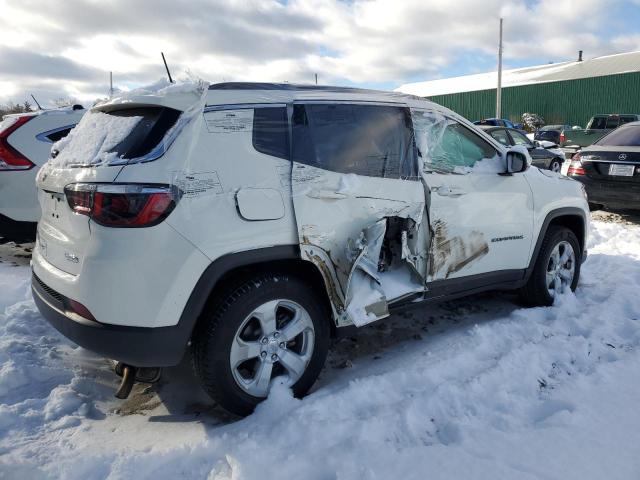 3C4NJDBB5LT101499 - 2020 JEEP COMPASS LATITUDE WHITE photo 3