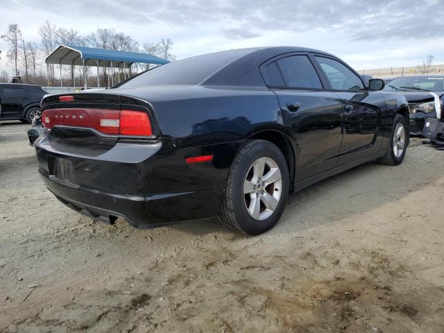 2B3CL3CG8BH512572 - 2011 DODGE CHARGER BLACK photo 3