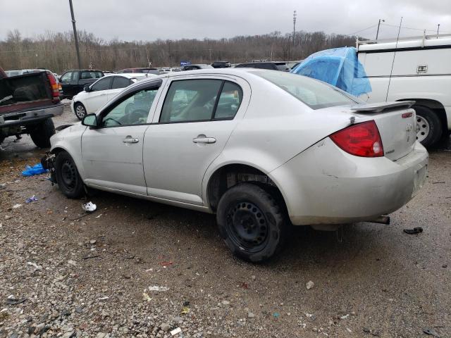 1G1AK55F077182785 - 2007 CHEVROLET COBALT LS SILVER photo 2