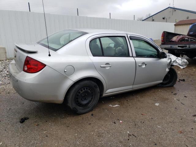 1G1AK55F077182785 - 2007 CHEVROLET COBALT LS SILVER photo 3