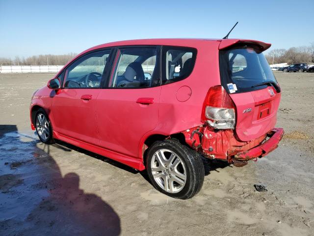 JHMGD38637S009558 - 2007 HONDA FIT S 红色 照片 2