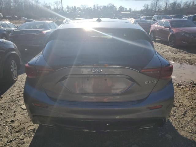 SJKCH5CP8JA005306 - 2018 INFINITI QX30 PURE GRAY photo 6