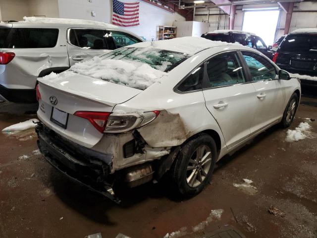 5NPE24AF3GH281279 - 2016 HYUNDAI SONATA SE WHITE photo 3