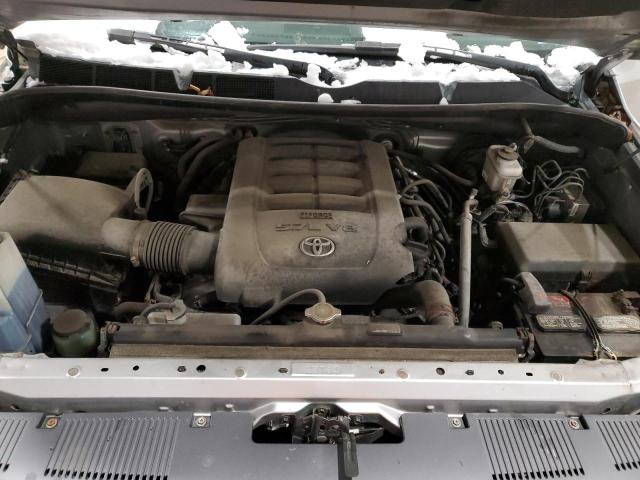 5TFUY5F18EX369405 - 2014 TOYOTA TUNDRA DOUBLE CAB SR/SR5 SILVER photo 11