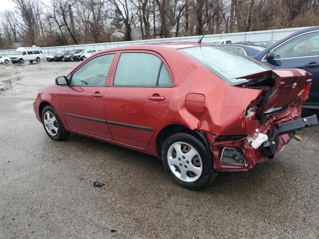 1NXBR32E38Z990425 - 2008 TOYOTA COROLLA CE RED photo 2