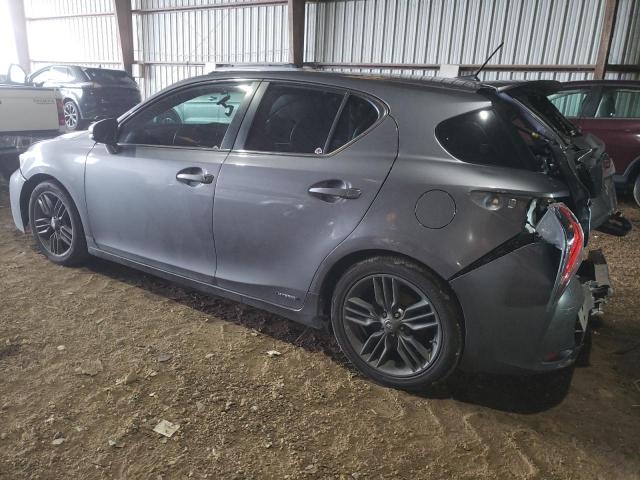 JTHKD5BH5C2094655 - 2012 LEXUS CT 200 GRAY photo 2