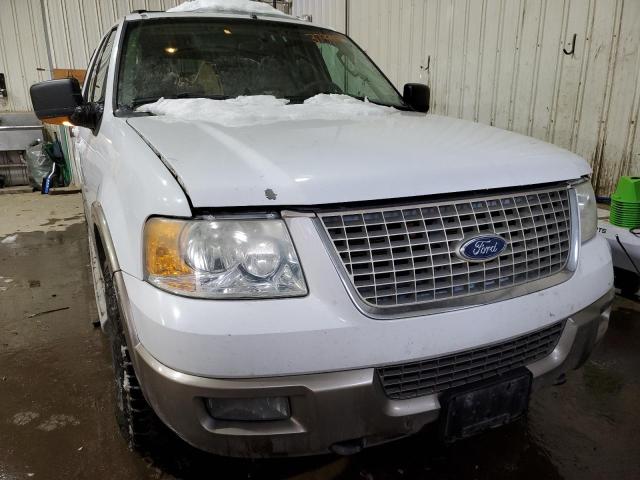 1FMFU18L14LB60889 - 2004 FORD EXPEDITION EDDIE BAUER WHITE photo 5