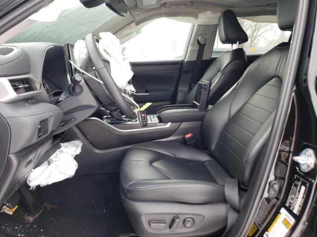 5TDGZRBH7NS229324 - 2022 TOYOTA HIGHLANDER XLE შავი ფოტო 7