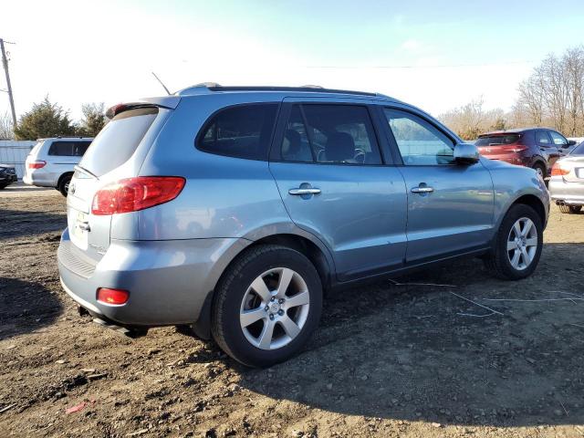 5NMSH13E69H251701 - 2009 HYUNDAI SANTA FE SE BLUE photo 3