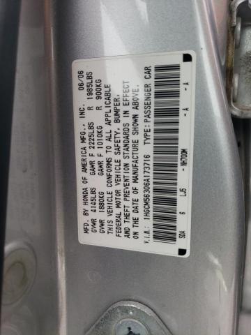 1HGCM56306A173716 - 2006 HONDA ACCORD SE SILVER photo 12