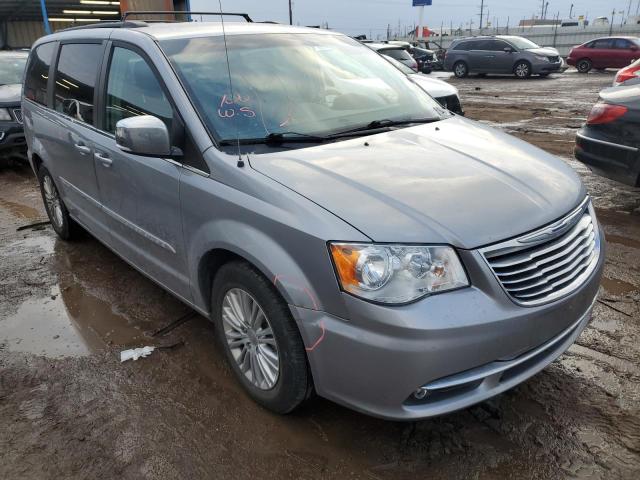 2C4RC1CG5FR608723 - 2015 CHRYSLER TOWN & COU TOURING L SILVER photo 4