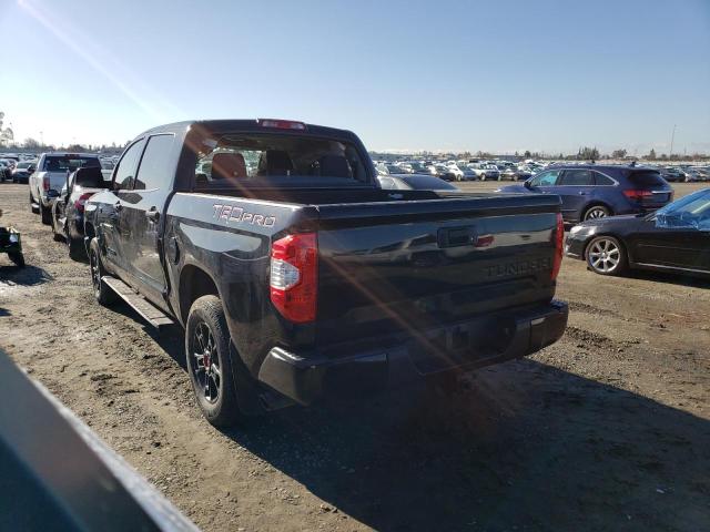 5TFDY5F16KX854525 - 2019 TOYOTA TUNDRA CREWMAX SR5 BLACK photo 2