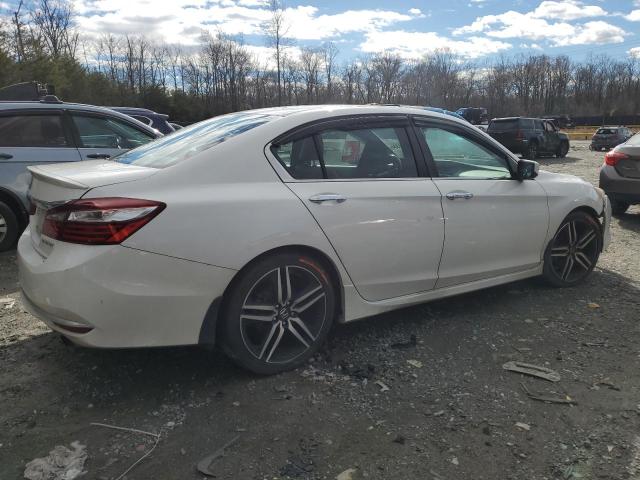 1HGCR2F59GA052332 - 2016 HONDA ACCORD SPORT WHITE photo 3