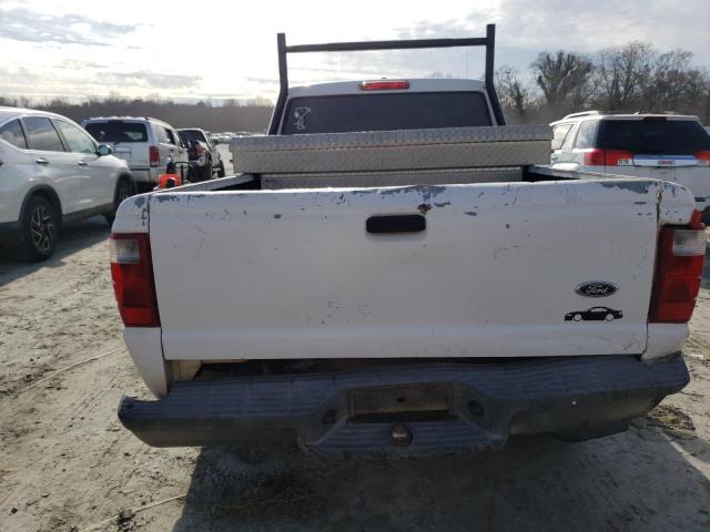 1FTYR10U53TA10401 - 2003 FORD RANGER WHITE photo 6