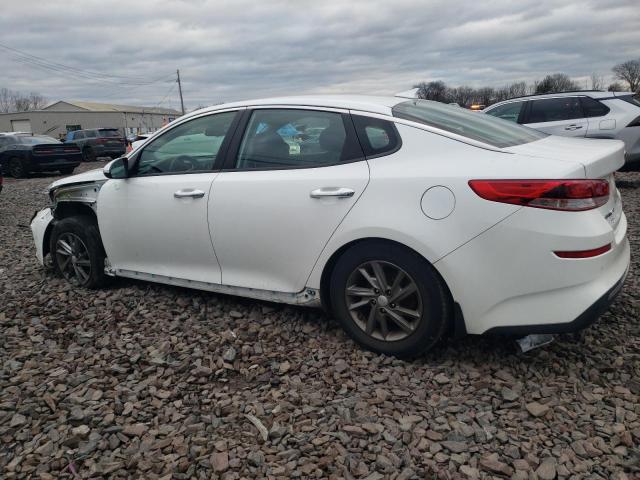 5XXGT4L39KG306974 - 2019 KIA OPTIMA LX WHITE photo 2