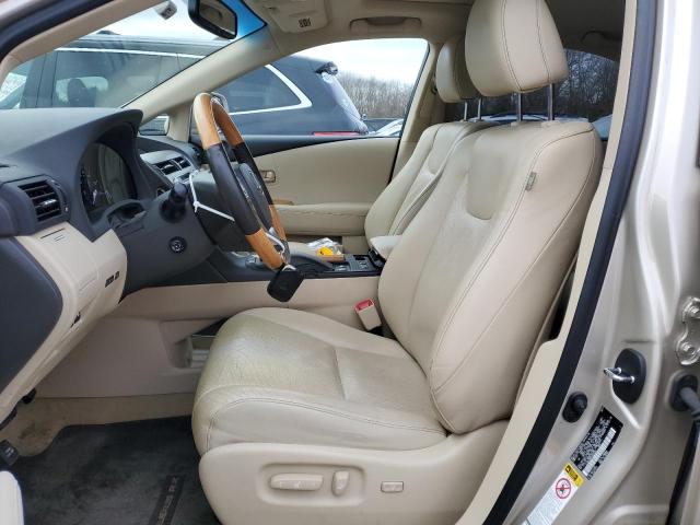 JTJBC1BA5E2453731 - 2014 LEXUS RX 450 BEIGE photo 7