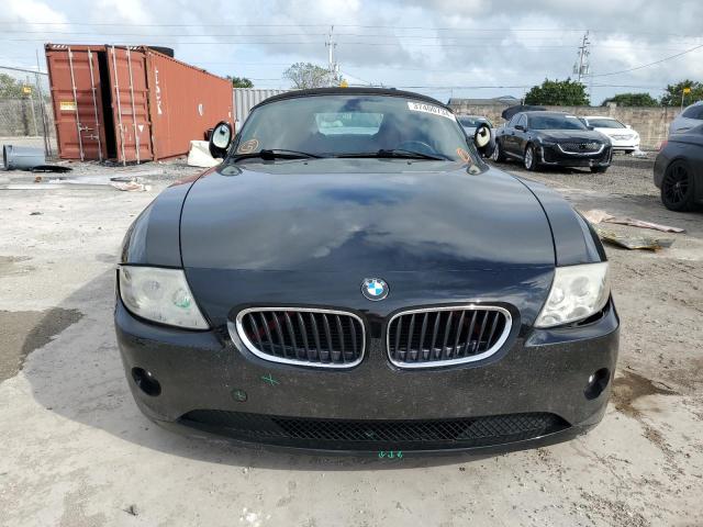 4USBT53595LU11353 - 2005 BMW Z4 3.0 BLACK photo 5