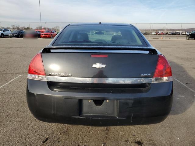 2G1WB55K689139944 - 2008 CHEVROLET IMPALA LS BLACK photo 6