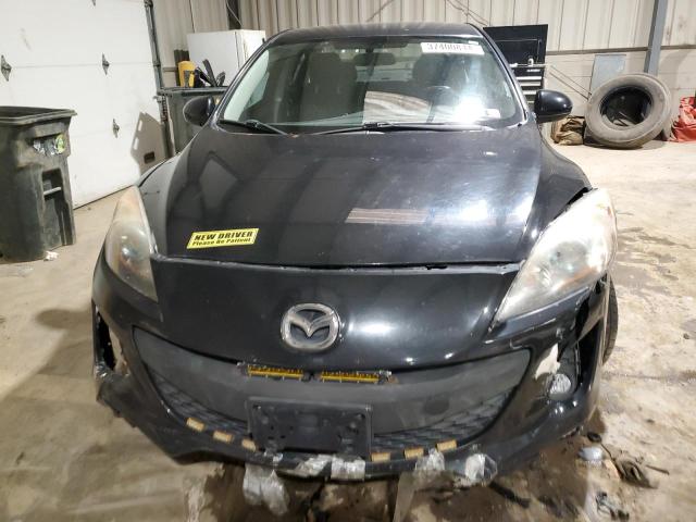 JM1BL1V81C1659725 - 2012 MAZDA 3 I BLACK photo 5