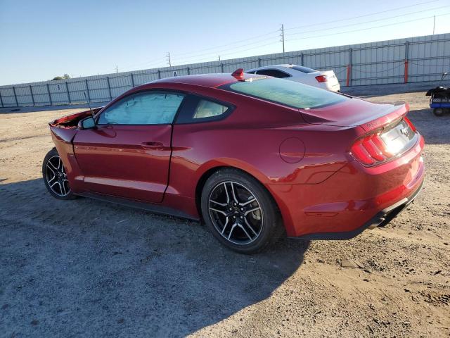 1FA6P8TH3M5112683 - 2021 FORD MUSTANG RED photo 2