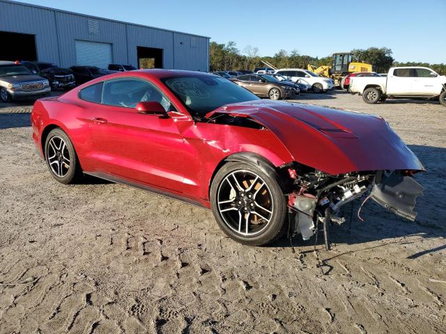 1FA6P8TH3M5112683 - 2021 FORD MUSTANG RED photo 4