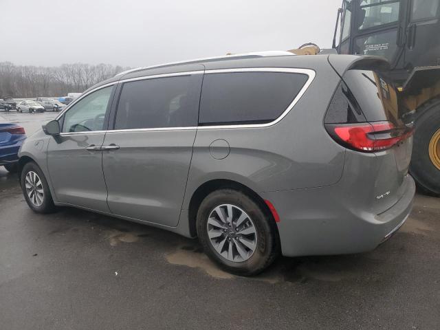 2C4RC1L72MR580926 - 2021 CHRYSLER PACIFICA HYBRID TOURING L GRAY photo 2