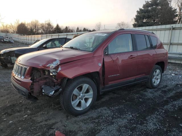 1J4NF1FBXBD209786 - 2011 JEEP COMPASS SPORT BURGUNDY photo 1