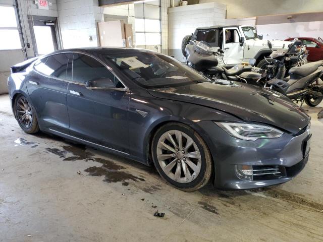 5YJSA1E25GF153586 - 2016 TESLA MODEL S CHARCOAL photo 4