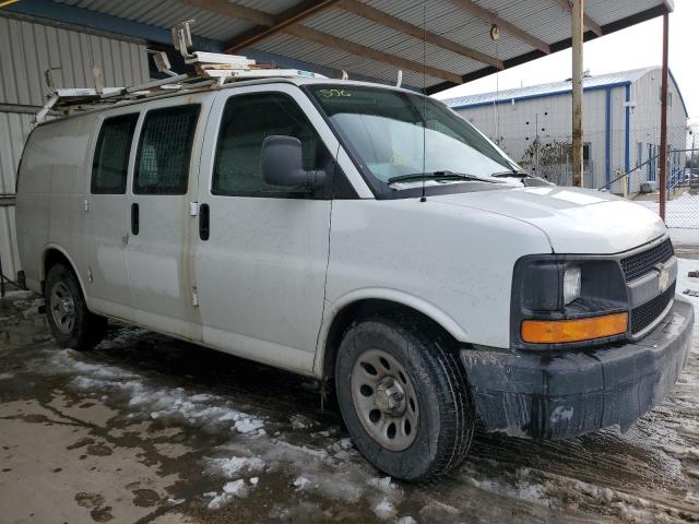 1GCSGAFXXE1151220 - 2014 CHEVROLET EXPRESS G1 WHITE photo 4