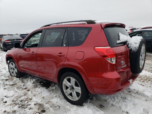 JTMZD32VX76036386 - 2007 TOYOTA RAV4 SPORT RED photo 2